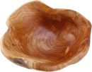 9'' Wooden Fruit Bowl, Regular Serving Bowl for Salads, Cereals, Snacks & Mixing | Decorative Bowls for Kitchen |  Collection