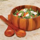 Wood Salad Bowl Set